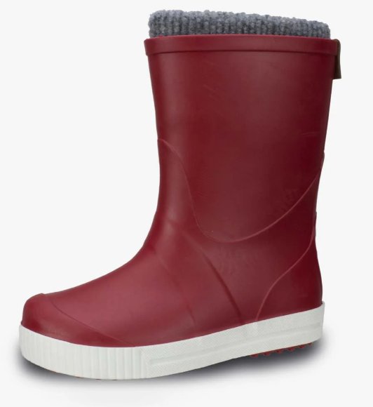 Children's Sock lined Wellington Boots - Red