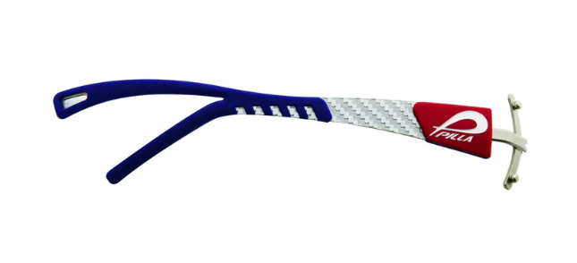 X6 Black Carbon Arms Red and blue With White Logo
