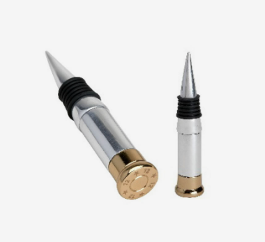 Bisley Cartridge Bottle Stopper - Stainless Steel
