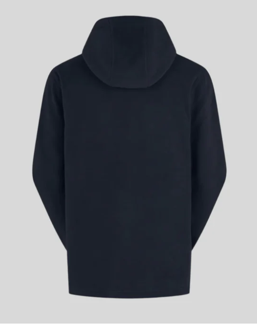 Ridgeline Mens Ballistic Long Sleeved Fleece Hoodie - Navy - Image 3