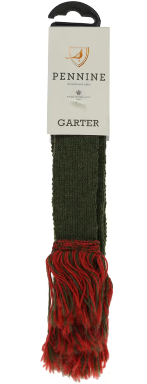 Pennine Garter Wool - Olive & Ruby
