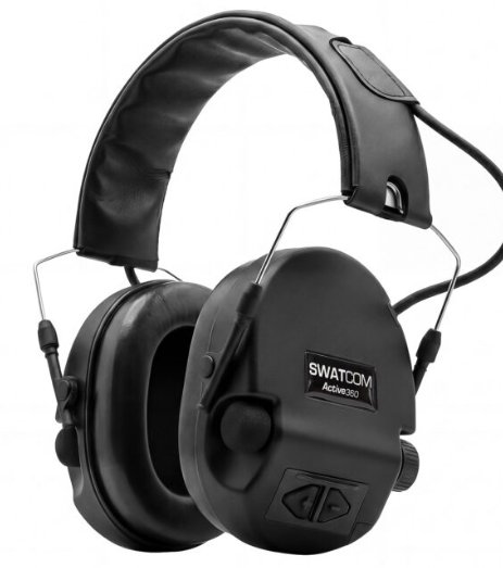 Swatcom Active 360 Digital Electronic Headset - Black