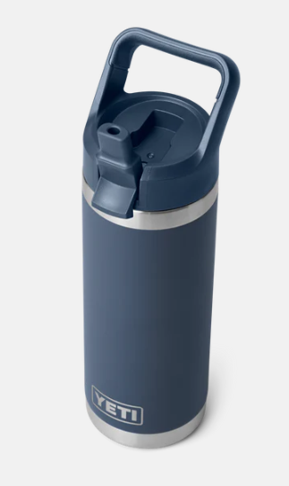 Yeti Rambler 18 oz Straw Bottle - Navy