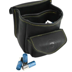 Swatcom Black Soft Leather Cartridge Pouch