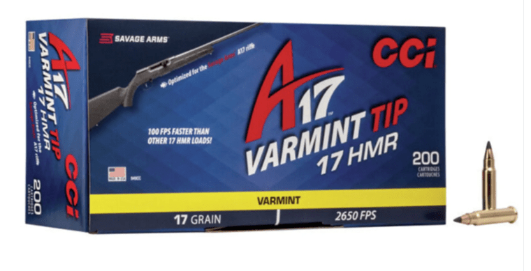 CCI 17Grain A17 Varmint Tip 17HMR (Boxes of 200)