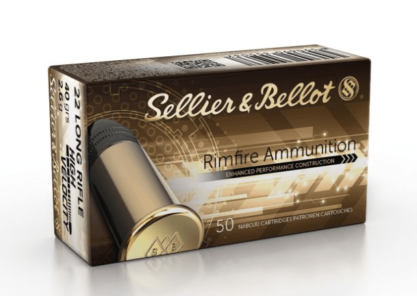Sellier & Bellot 40Grain 22lr Subsonic Hollow points (Boxes of 50)