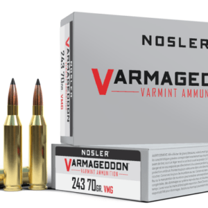 Nosler Varmageddon 70 Grain 243 Win Bullets (Boxes of 20)
