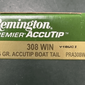 Remington 165Grain 308 WIN Accutip PRA308WB (Boxes of 20)