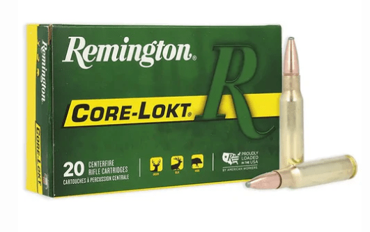 Remington 180Grain 308 WIN Core-Lokt R308W3 (Boxes of 20)