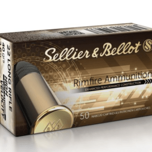 Sellier & Bellot 40Grain 22lr Subsonic Hollow points (Boxes of 50)
