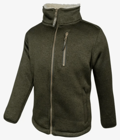 Jack Pyke Junior Scandinavian fleece jacket Dark olive