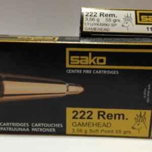 Sako .222 50gr Barnes TTSX Powerhead II - 50gr (Boxes of 20)