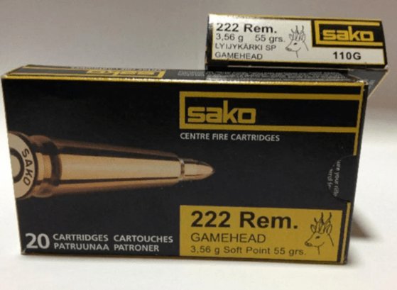 Sako .222 50gr Barnes TTSX Powerhead II - 50gr (Boxes of 20)