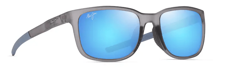 Maui Jim Blue Hawaii Akala Matte transparent frames with blue lens