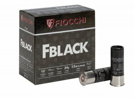 Fiocchi 12g FBlack 28gm - 7.5 PW