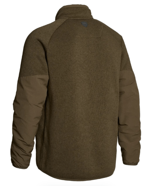 Northern Hunting HELGE Fibre Lined Green Knit Fleece Jacket - Image 2