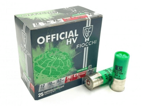 Fiocchi 12g Official HV 28gm 8.5 - PW