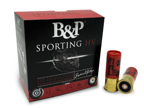 B&P 12G SPORTING HV 28gm - 8.5 PW