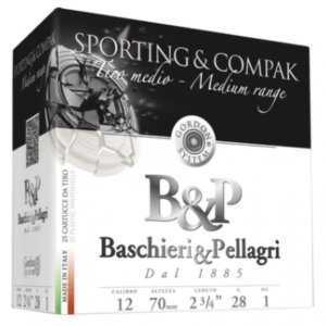 B&P 12G Sporting & Compak 28gm - 7.5 PW