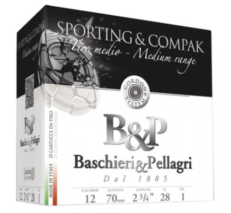 B&P 12G Sporting & Compak 28gm - 7.5 PW