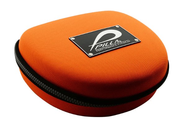 Three Lens Clam Shell Cases - Blue, black & Orange
