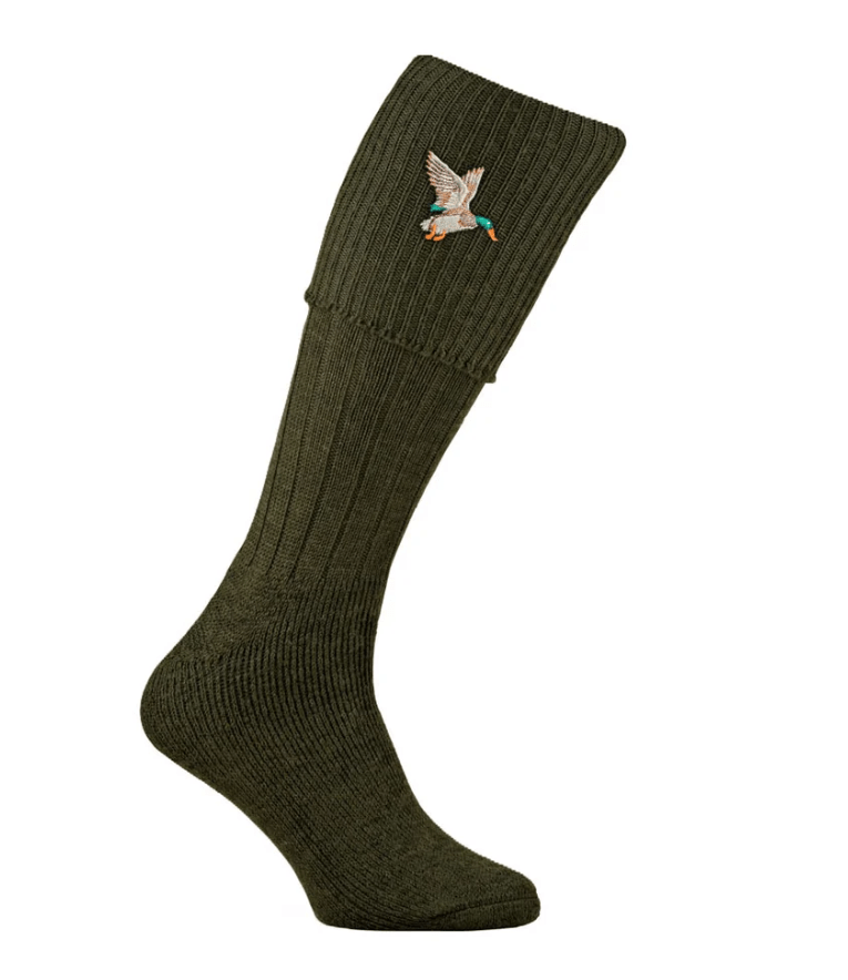 Pennine Stalker Duck Olive Sock