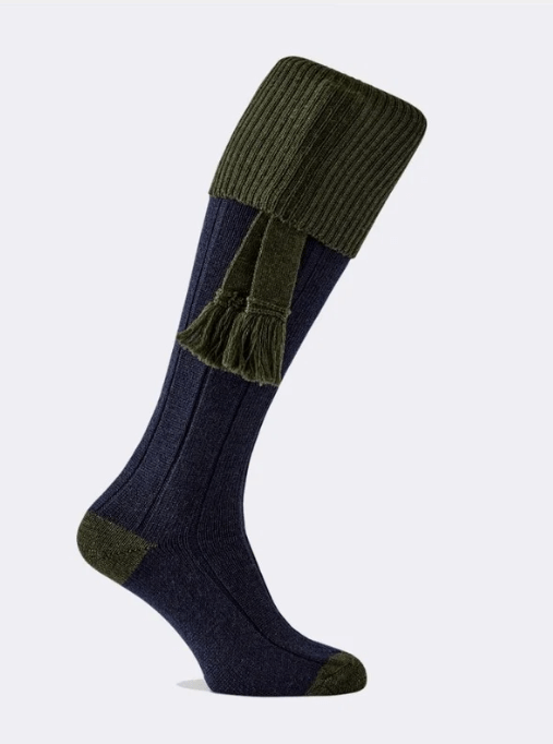 Pennine Royal Navy Socks