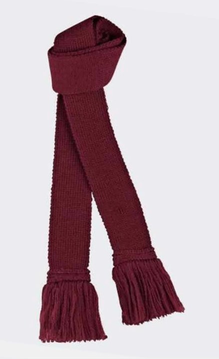 Pennine Wool Garter - Burgundy