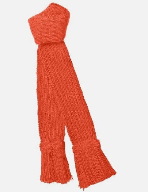 Pennine Garter Orange Merino wool