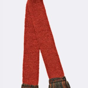 Pennine Merino Wool Garter - Orange