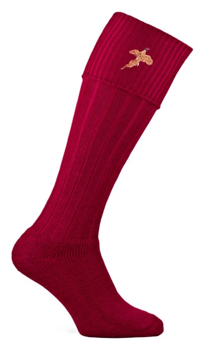 Pennine Stalker Pheasant Rouge Sock