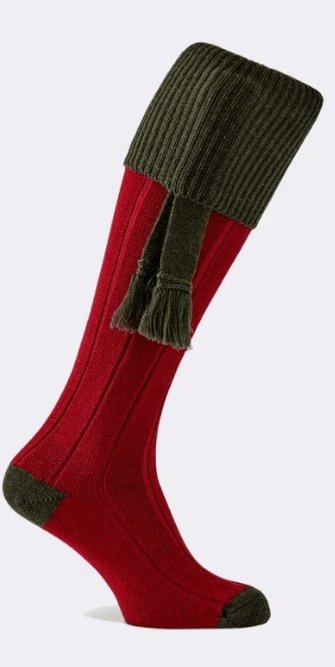 Pennine Royal D Red-Hunter Socks