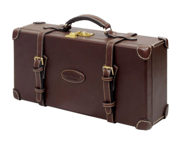 Guardian Canterbury Leather Loaders Case holds 300 Cartridges