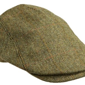 Laksen Berleigh Tweed Drivers Flat Cap