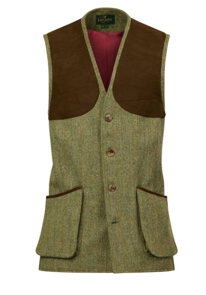 Laksen Berleigh Leith Tweed Shooting Vest