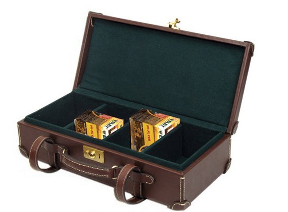Guardian Canterbury Leather Loaders Case holds 300 Cartridges - Image 2