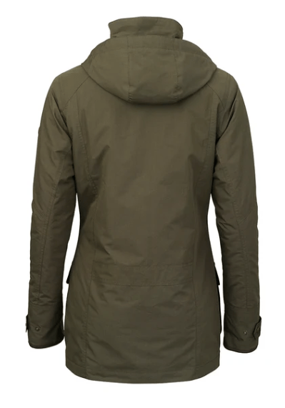 Laksen Ladies Marsh ISO Shooting Coat - Olive - Image 2