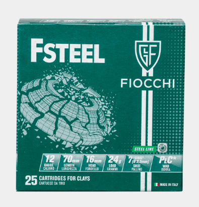 Fiocchi 12G FSTEEL 24gm - 7 PW