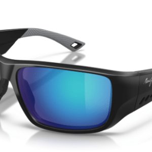Maui Jim Keha with Blue Hawaii Lens and Matt Black Frames sunglasses